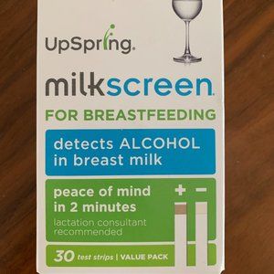 Upspring Milkscreen Test Strips to Detect Alcohol in Breast Milk